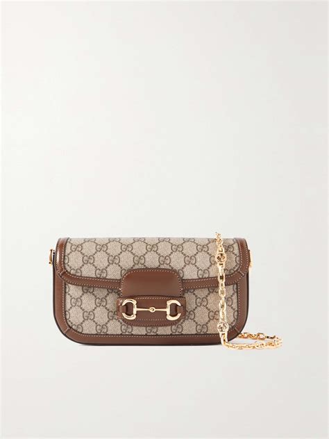 gucci horsebit 1955 embellished leather shoulder bag|Gucci Horsebit 1955 crossbody bag.